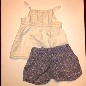 Little girls matching set